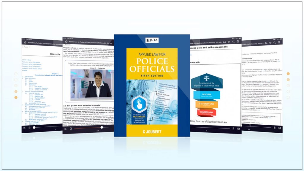 Juta - Applied Law for Police Officials (ALPO).